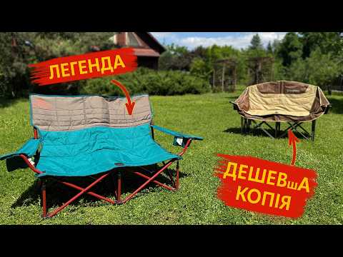 Legend vs. Copy: Kelty Low Loveseat vs. KingCamp Loveseat camping chairs