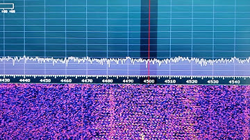 CODAR signals on Shortwave 13420-13480 kHz ocean surface radar signal