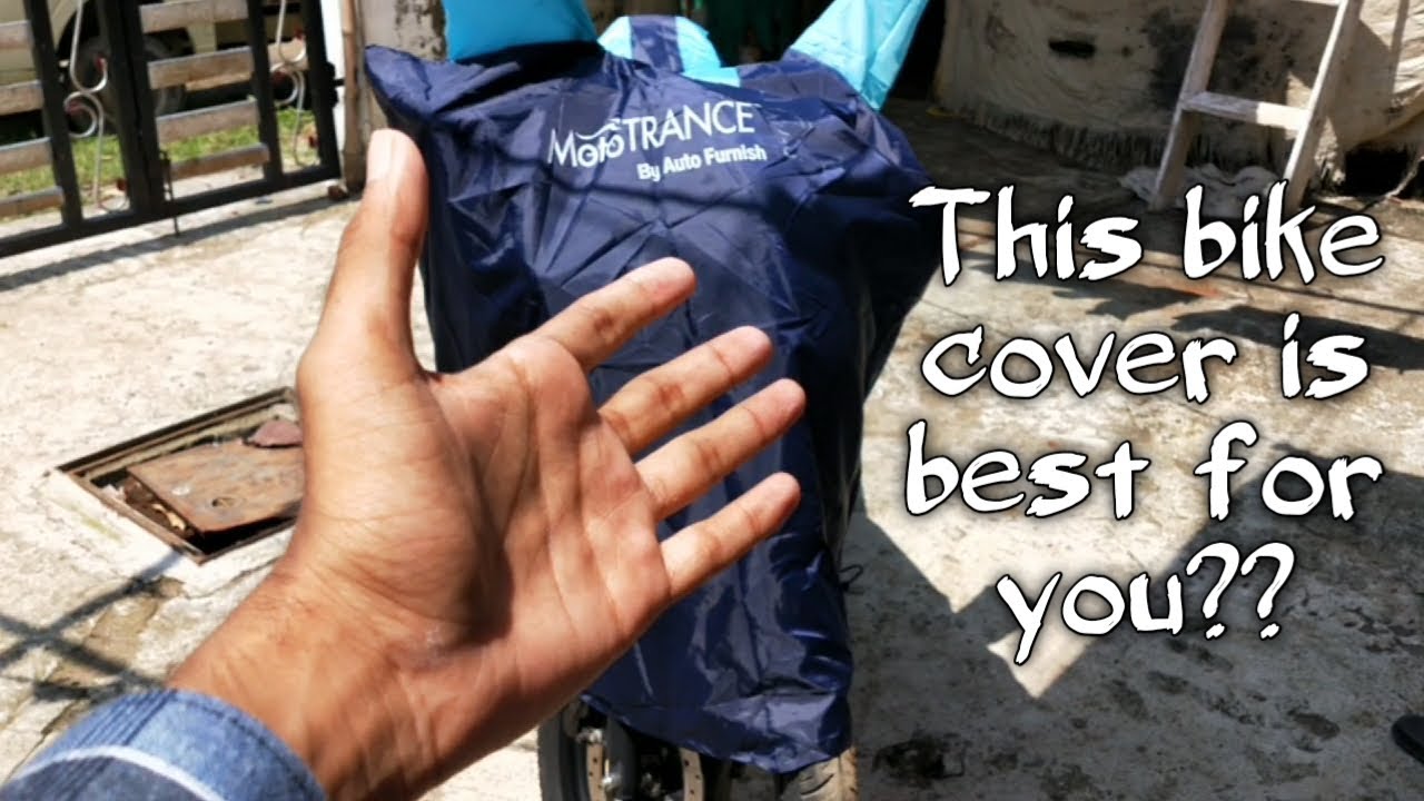 Best Budget Bike Cover?? Mototrance Water proof Bike cover under ₹300