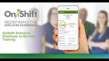 OnShift - 01 - Schedule Overview and Login