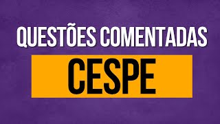 PORTUGUÊS CESPE (CRASE) | QUESTÕES COMENTADAS PORTUGUÊS CESPE