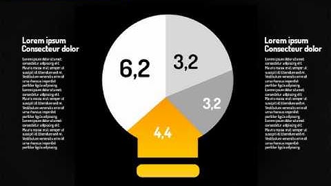 Creative Pie Diagrams for PowerPoint by PoweredTemplate.com