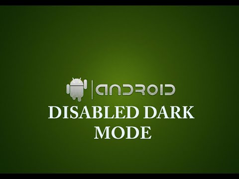 Disabled dark mode in android studio