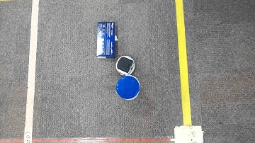Khepera Robot:Sixth scenario (Different shape obstacles) for Obstacle Avoidance Using Wall-Following