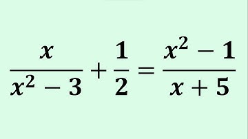 An Incredible Rational Equation Challenge | Algebra