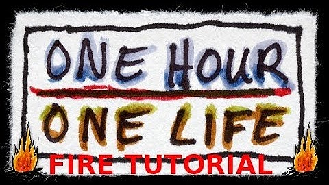 One Hour One Life Tutorial - The Secrets of Fire!