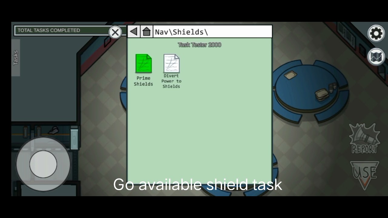 How to clear yourself at shields on among us! (1 time use only in skeld map) YouTube