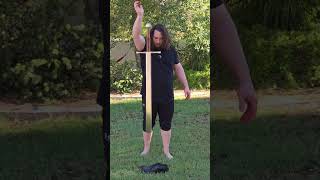 First Sword To Fail Against a Shoe? Executioner Sword Vs Shoe #medievalweapons #swordtesting