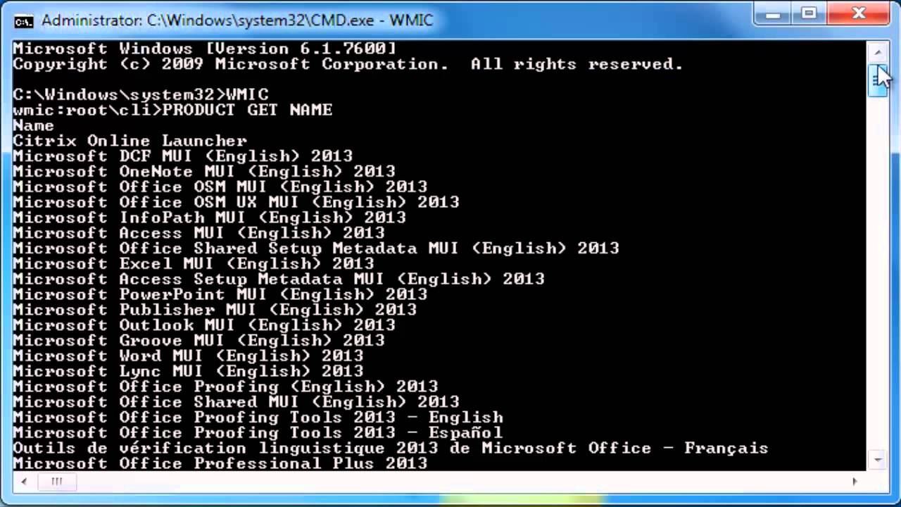 How To Uninstall Programs Through Command Line