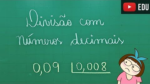 Divisão com Números Decimais - Professora Angela Matemática