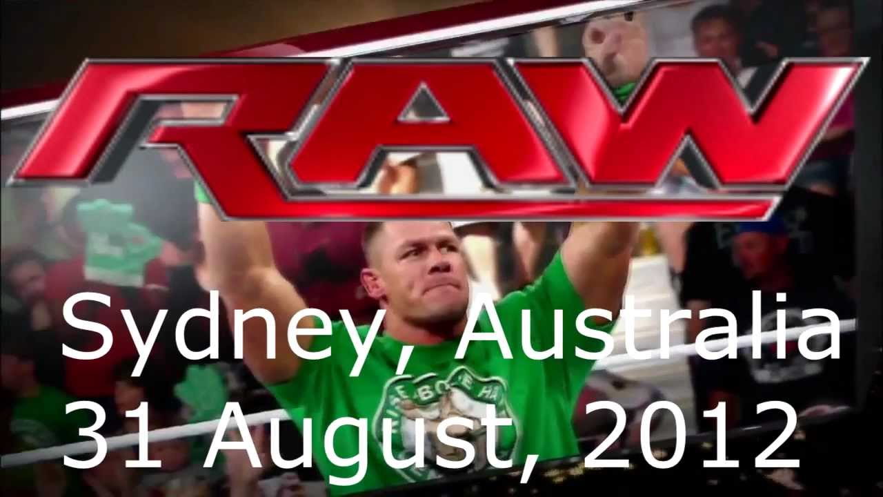 WWE Raw Live Tour Sydney, Australia