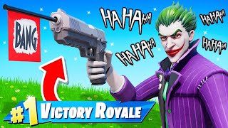 The JOKER in FORTNITE! (Last Laugh Bundle)