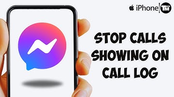 How to Stop Messenger Calls Showing on Call Log in iPhone | Hide Messenger Calls From iOS Call Logs