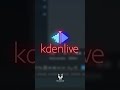 Animé el logo de Kdenlive para la intro de mi tutorial😅 #shorts #kdenlive #motiongraphics #cinematic