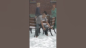Hail Death in The Sims 2 #shorts