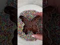 How To Make Beautiful Chocolate Butterfly With Colorful Sprinkles Butterfly Chocolate Sprinkles How To Make Beautiful Chocolate Butterfly With Colorful Sprinkles Butterfly Chocolate Sprinkles