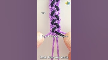 #160 Bracelet Knitting Tutorial, Macrame #shorts #macrametutorial #tricks #howto #craftideas