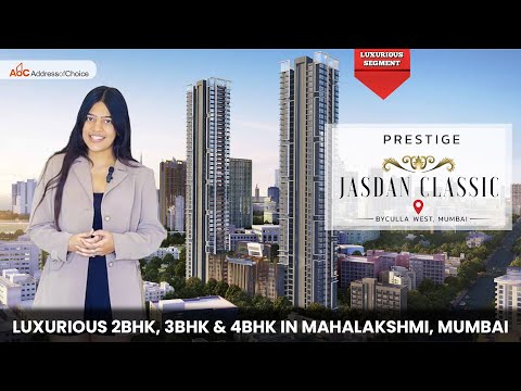 👌🏼 Prestige Jasdan Classic 📍 Byculla, Mahalakshmi, Mumbai 🔑 2 BHK and 3 BHK ► Sample Flat