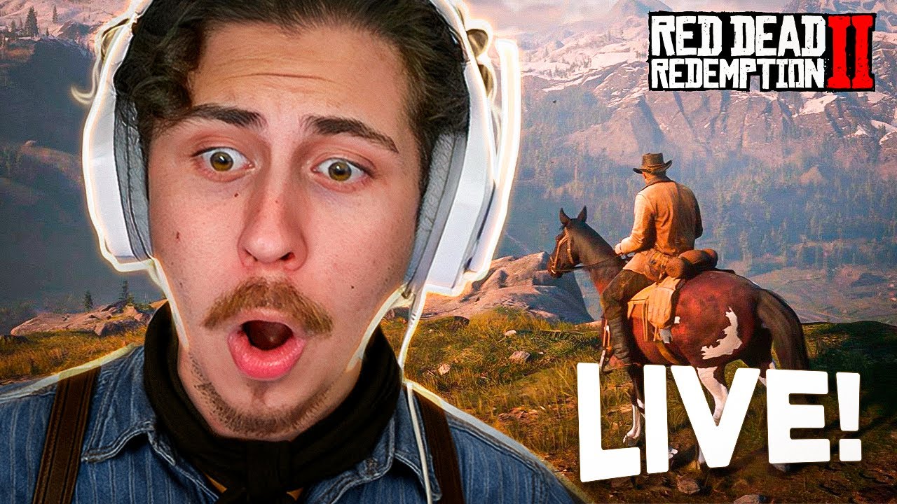 LIVE 10 - JOGANDO RDR 2 NO PC! - ( LIVE PIX COM SUSTOS)