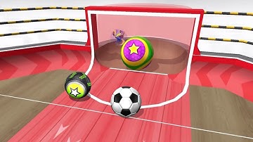 Going Balls - Football Level Gameplay Android, iOS #336