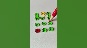Draw a straight line connecting the numbers 1 to 13 ✍️👉 #drawing #line #maths #shorts