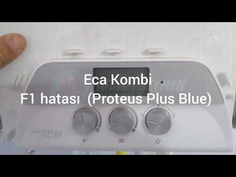 Eca Kombi F1 hatası detaylı anlatım (Proteus Plus Blue)