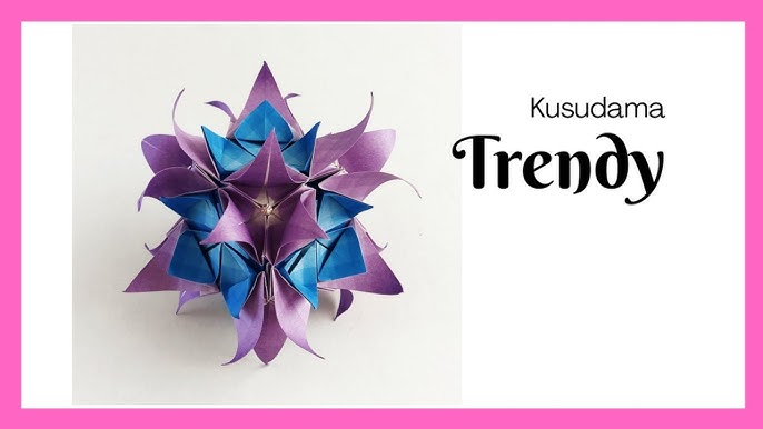 Origami Enrica's Dodecahedron Kusudama · How To Make An Origami Flower ·  Origami on Cut Out + Keep