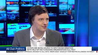 Will Moy talks to Adam Boulton on Sky News' All Out Politics
