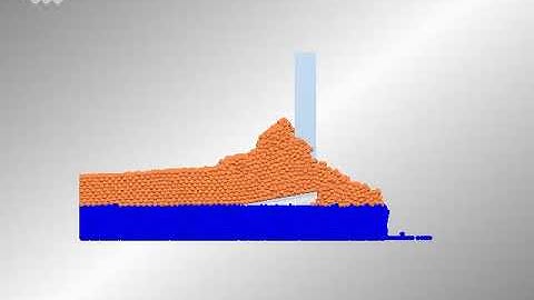 DEM simulation of soil tool interaction with sharp tool