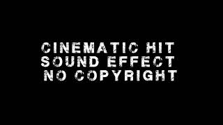 Cinematic Hit Sound Effect Resimi