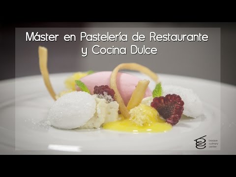 Máster en Pastelería de Restaurante y Cocina Dulce