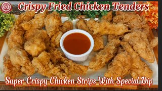 Best Crispy Chicken Tenders Recipe By Classic Cuisine|Crispiest,Juiciest Fried Chicken Tenders
