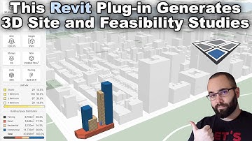 Revit Plug-in for 3D Site & Feasibility Study - Planary for Revit