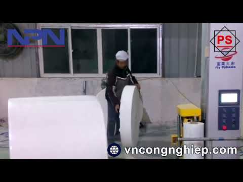 Video Máy quấn màng tự động cho cuộn vải không dệt |... - youtube