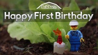 Our LEGO channel is one year old! Happy First Birthday to BrikBarn!