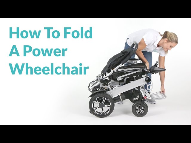 How to fold an electric wheelchair: step-by-step guide
