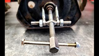 DIY HOMEMADE Bearing Puller  No Lathe Required