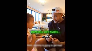 Neymar & His Daughter Can’t Fool Mom… 😂❤️