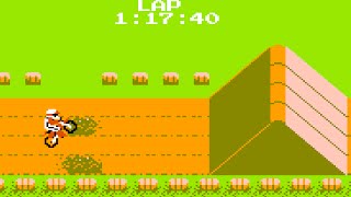 Excitebike 1984 Nintendo ( Nes ) | لعبة سباق الدراجات القديمة