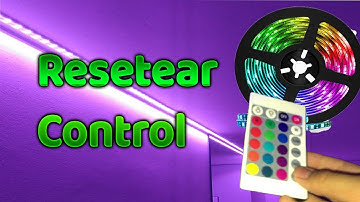 RESETEAR control de LUCES LED. ( Configurar) 2020.
