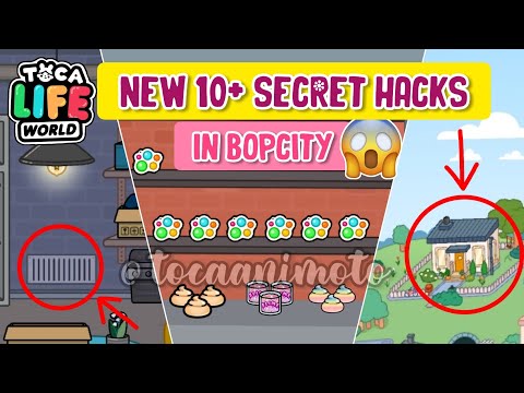 🤯Free Bopcity Hacks in tocalifeworld | Toca Boca hacks .Must Try!!