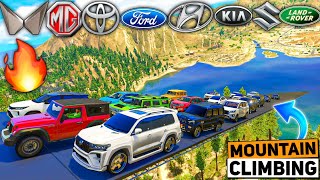 GTA 5: WILD INDIAN CARS 🔥 IMPOSSIBLE MOUNTAIN CLIMBING 🏞️ + RIVER WATER TRACK 🌊 GTA 5 MODS! screenshot 3