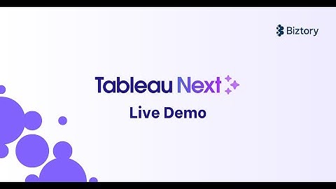 Tableau Next Demo | Biztory