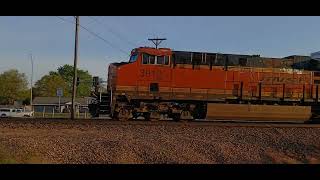 Westbound BNSF geometry train