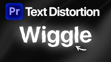 How To Make Text Wiggle Effect in Premiere Pro