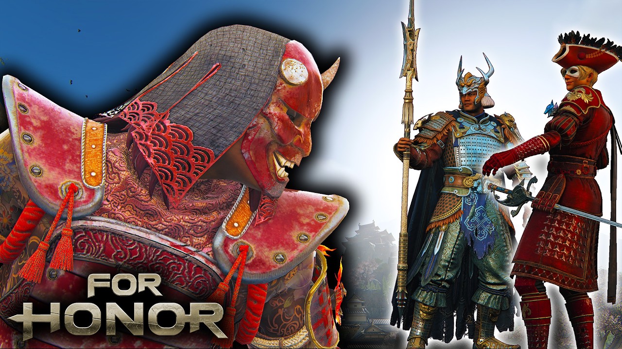 Challenging heroes in 1v1v1 [For Honor]