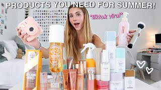 PRODUCTS YOU NEED FOR HOT GIRL SUMMER 2023 *tiktok viral & glowy skin*