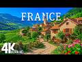 France in 4K 🌍 Timeless Elegance – Charming Villages, Lavender Fields & Scenic Beauty