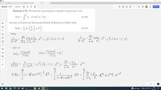 Zadatak: Eliptički integral prve vrste. Gausova hipergeometrijska funkcija.