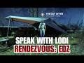 Rendezvous: EDZ Triumph - Speak with Lodi - in MONUMENT OF TRIUMPH [Destiny 2]